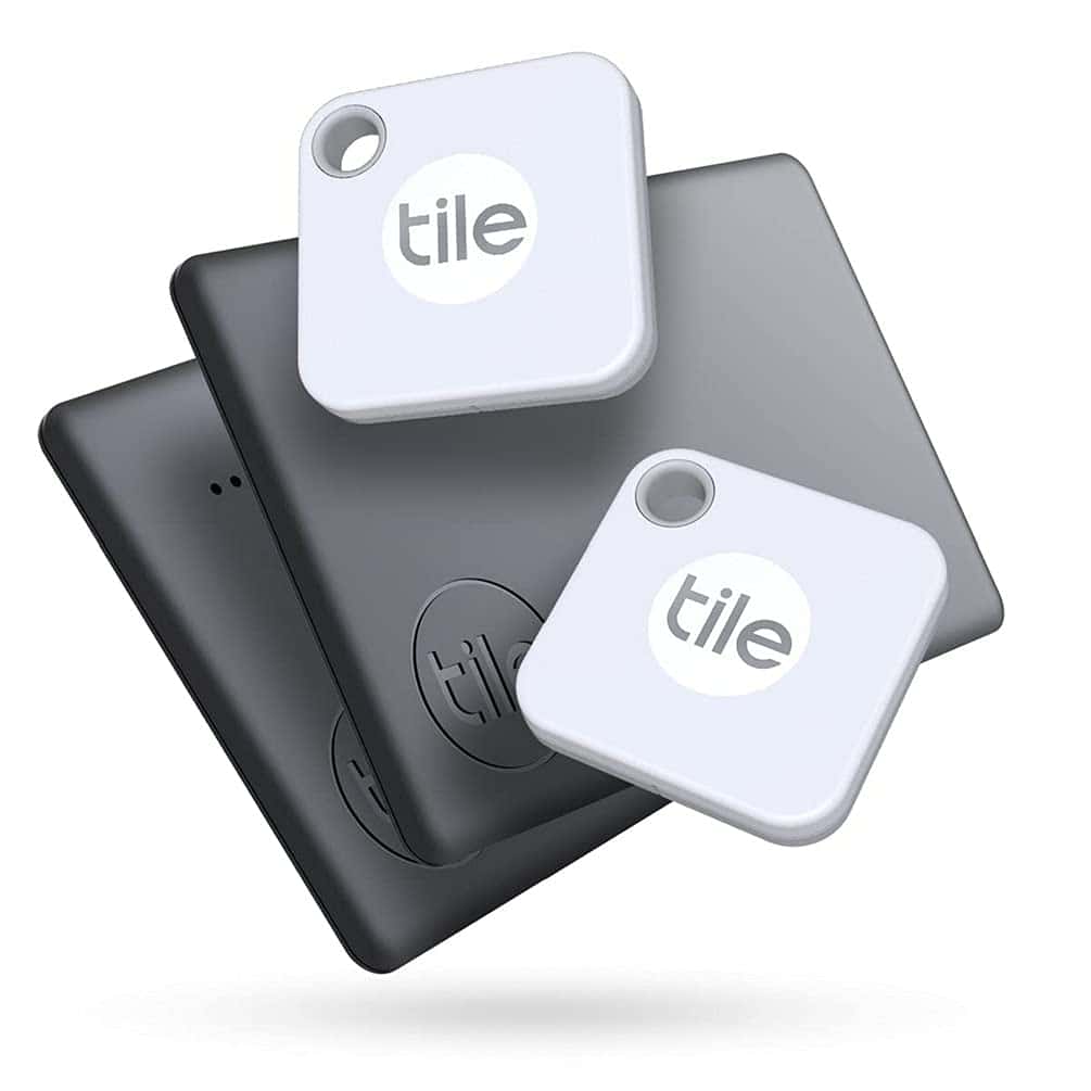 Tile Mate + Slim Combo (2020) Bluetooth Item Finder Set - 4 Pack (2 Mates, 2 Slims). Works with Alexa and Google Smart Home. iOS and Android Compatible. Find your Keys, Wallets, Remotes & More