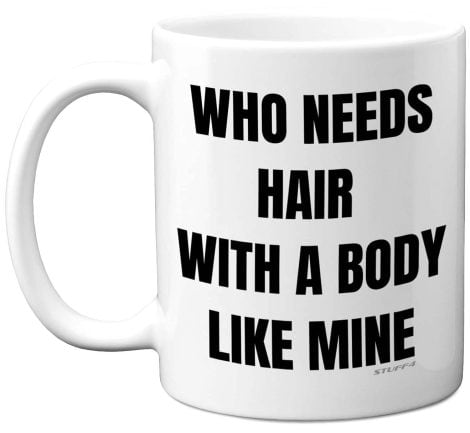 “Hilarious Baldi Mug – Fun Birthday & Father’s Day Gift, Dishwasher Safe Ceramic, 11oz for Men.”