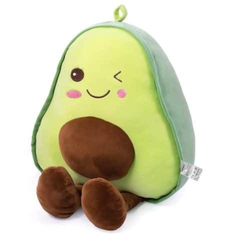 Cuddly avocado plush toy – a perfect gift for birthdays, Valentine’s Day, and Christmas!