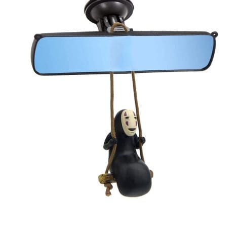 Charming Anime Car Accessories: Faceless Male Car Pendant, Swing Mirror Decor for a Unique Birthday Gift.