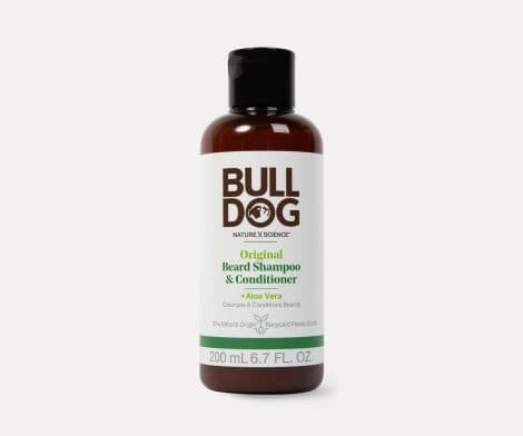 Bulldog Men’s Original Beard Shampoo and Conditioner, 6.7 Oz, for a fresh and clean beard.