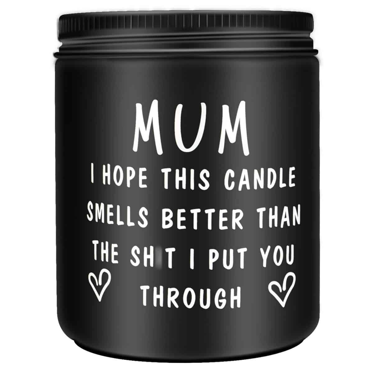 wompolle Christmas Gifts for Mum,Mothers Day Gifts from Daughter Son,Gifts for Mum,Birthday Gifts for Mum,Mum Gifts,Presents for Mum,Funny Presents for Mum (Mum Gift-black)