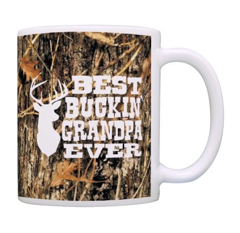 Best Grandpa Ever Hunting Country Coffee Mug – Perfect Grandfather Gift 11oz.