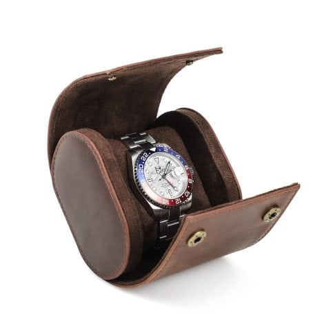 Luxury Watch Storage Case: Stylish Leather Travel Box for Men and Women’s Watch Collection.