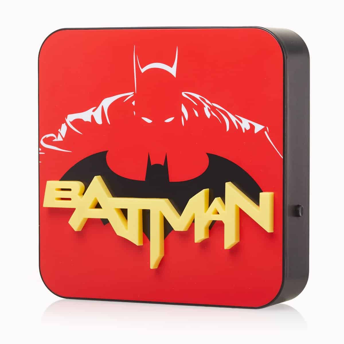 Numskull Batman Desk Lamp Wall Light - Ambient Lighting Gaming Accessory for Bedroom, Home, Study, Office, Work - Official Merchandise, NS3572