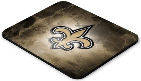 Gold Design Gaming Mouse Pad, Non-Slip Sport Football Mousepad for Laptop, Computer, Desktop – Ideal Fans Gift.