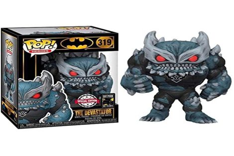 Exclusive Funko Batman figure, celebrating the 80th Anniversary with The Devastator design. Limited Edition.