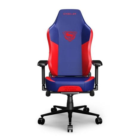 Superman Gaming Chair by Cybeart, inspired by Dc Comics, for ultimate comfort and style.