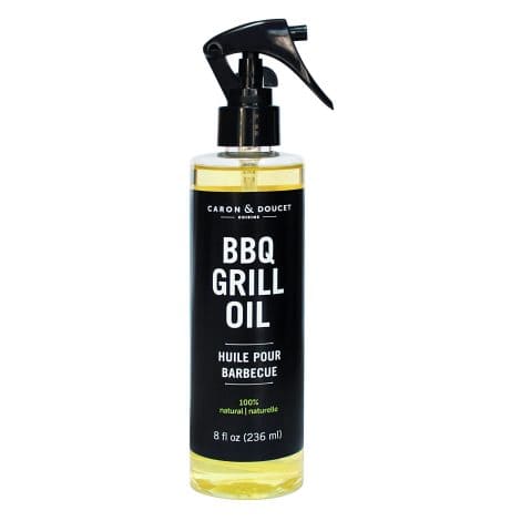 CARON & DOUCET – Grill Cleaner Oil made with plant-based ingredients for cleaning BBQ grills and grates. Ideal for gifting Dad!