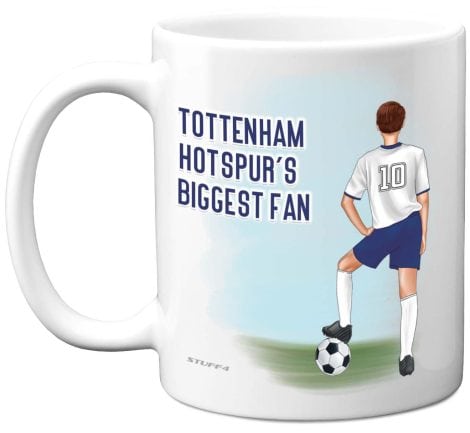 Tottenham Football Mug Gift – Perfect Birthday Present for Son, Dad, Brother, Uncle, Colleague, Friend.