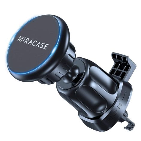 Miracase’s Magnetic Car Phone Holder – a reliable mount for iPhone, Samsung, Xiaomi, ONEPLUS, Google, & HUAWEI.