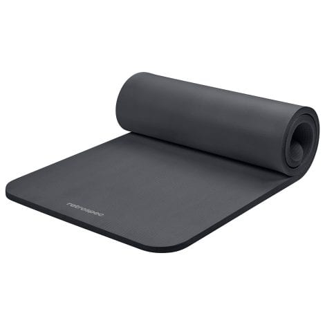 Retrospec Solana Yoga Mat – Comfortable & Durable Non-Slip Mat for Yoga, Pilates, and Fitness.