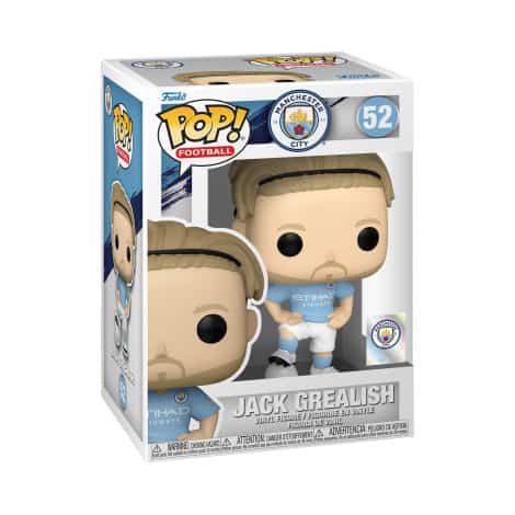 Funko POP! Football: Manchester City – Jack Grealish Action Figure – Perfect Gift for Fans!