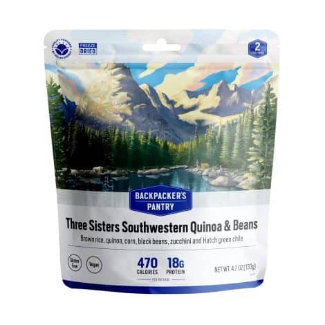 Three Sisters Stew by Backpacker’s Pantry, (Packaging might be different) – perfect for outdoor adventurers.