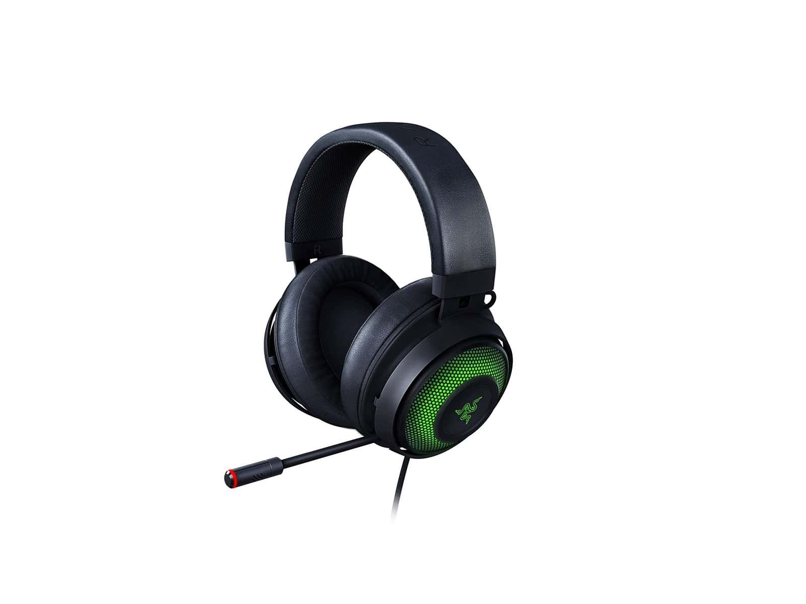 Razer Kraken Ultimate - Rgb Usb Gaming Headset With Thx 7.1 Spatial Surround Sound, Chroma Rgb Lighting - Black