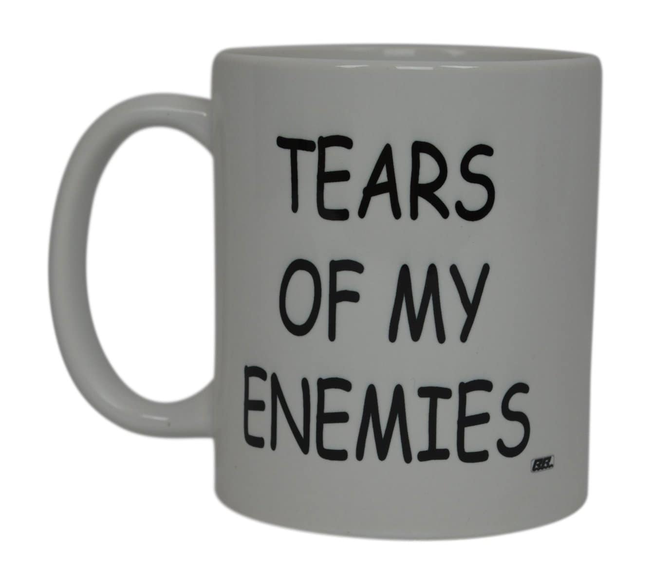 Best Funny Coffee Mug Tears Of My Enemies Novelty Cup Joke Great Gag Gift Idea For Men Women Office Work Adult Humor Employee Boss Coworkers (Tears of My Enemies)