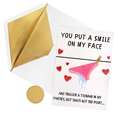 Humorous Love Note Card for your spouse, partner or significant other | Playful Surprise for any occasion.