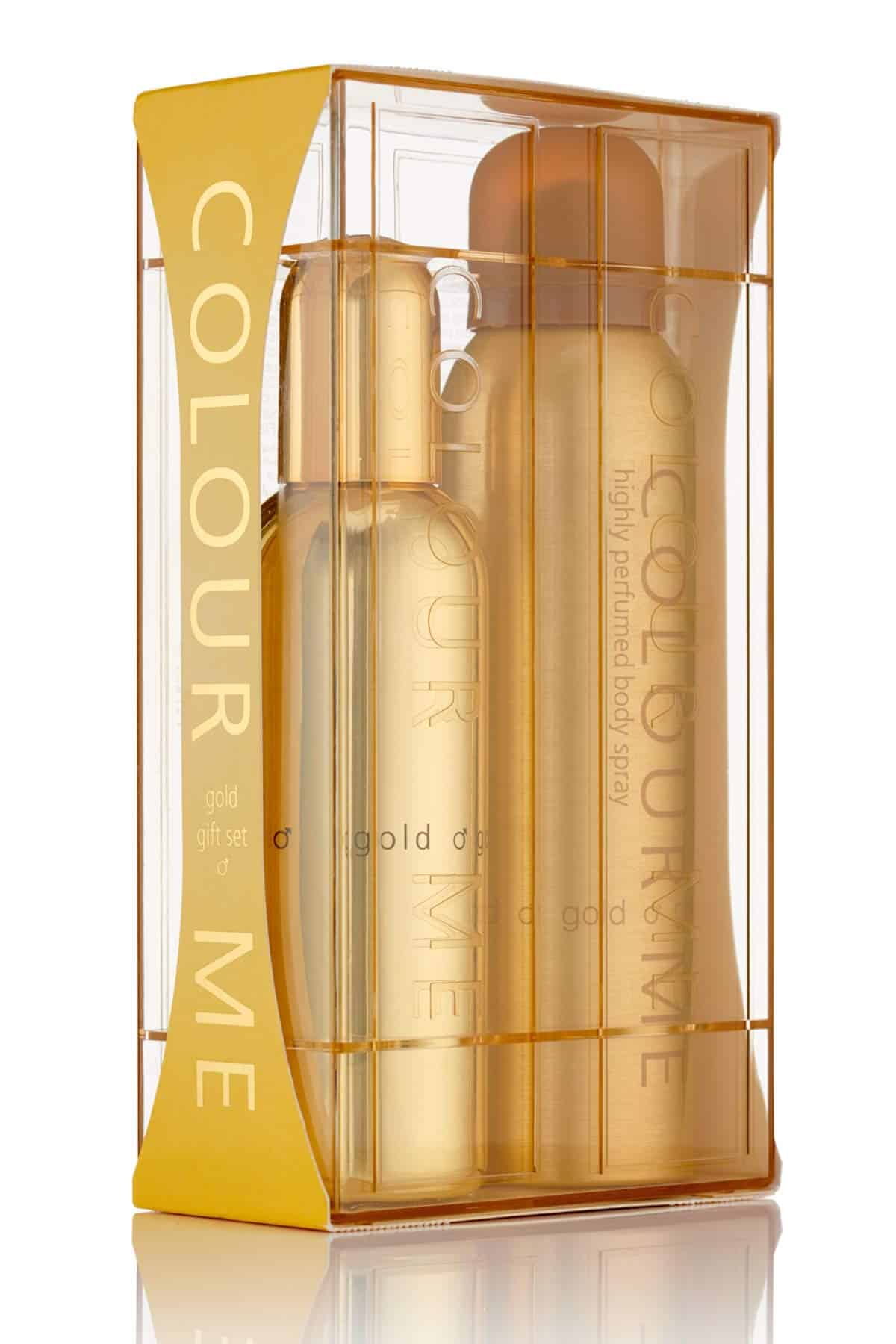 Colour Me Gold Homme Fragrance For Men, Gift Set