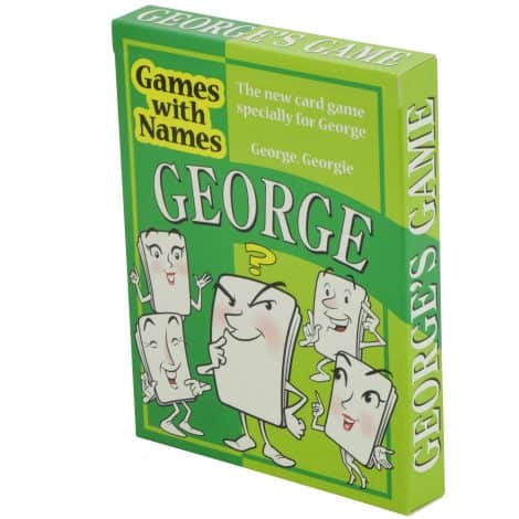 GEORGE’S GAME: Perfect gifts for guys or boys named George! Great for birthdays, stockings, secret Santa, or Christmas.