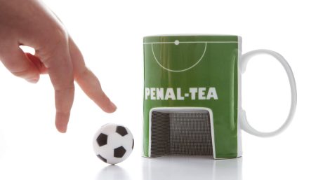 Boxer Gifts Football Penalty Ceramic Mug — a unique novelty tea mug with a sporty twist.