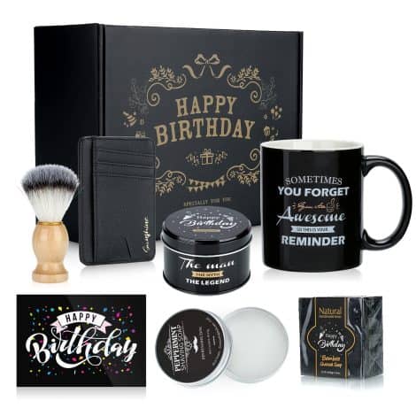 Celebrate His Special Day: Coffee Cup Set for Men – Perfect 30th, 40th, 50th, 60th, or 70th Birthday Gift!