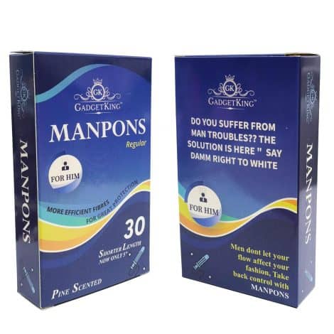 MANPONS: A hilarious and cheeky novelty gift suitable for any man in your life. Perfect for birthdays and holidays.