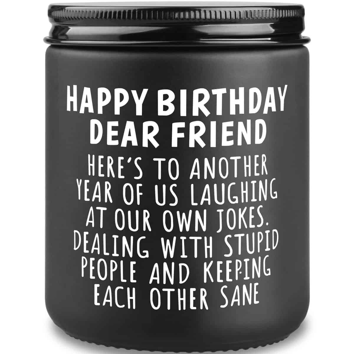 Best Friend Birthday Gifts, Funny Candles for Women Men, Friend Christmas Gifts for Her Him Coworker Boyfriend Husband, Men Birthday Gift Idea