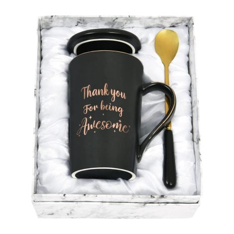 YHRJWN – Appreciation Mug – Inspiring Birthday Gift for Friends, Colleagues – 14Oz Thank You Gift