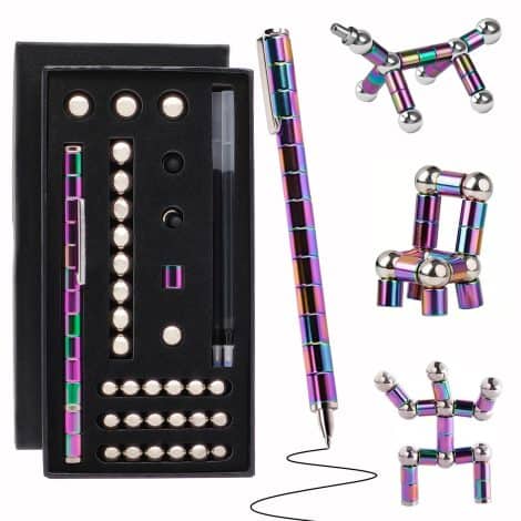 Magnetix Fidget Pen – Fun and trendy toy for teens and kids ages 8-16, perfect gift!