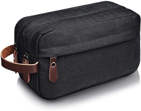 ELECDON Travel Bag is a spacious, waterproof organizer for cosmetics and toiletries – perfect for both genders.