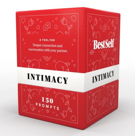 BestSelf’s Couples Game Deck: Boost your relationship with 150 Conversation Starters for Trust, Openness, and Love. Ideal Couples Gift.