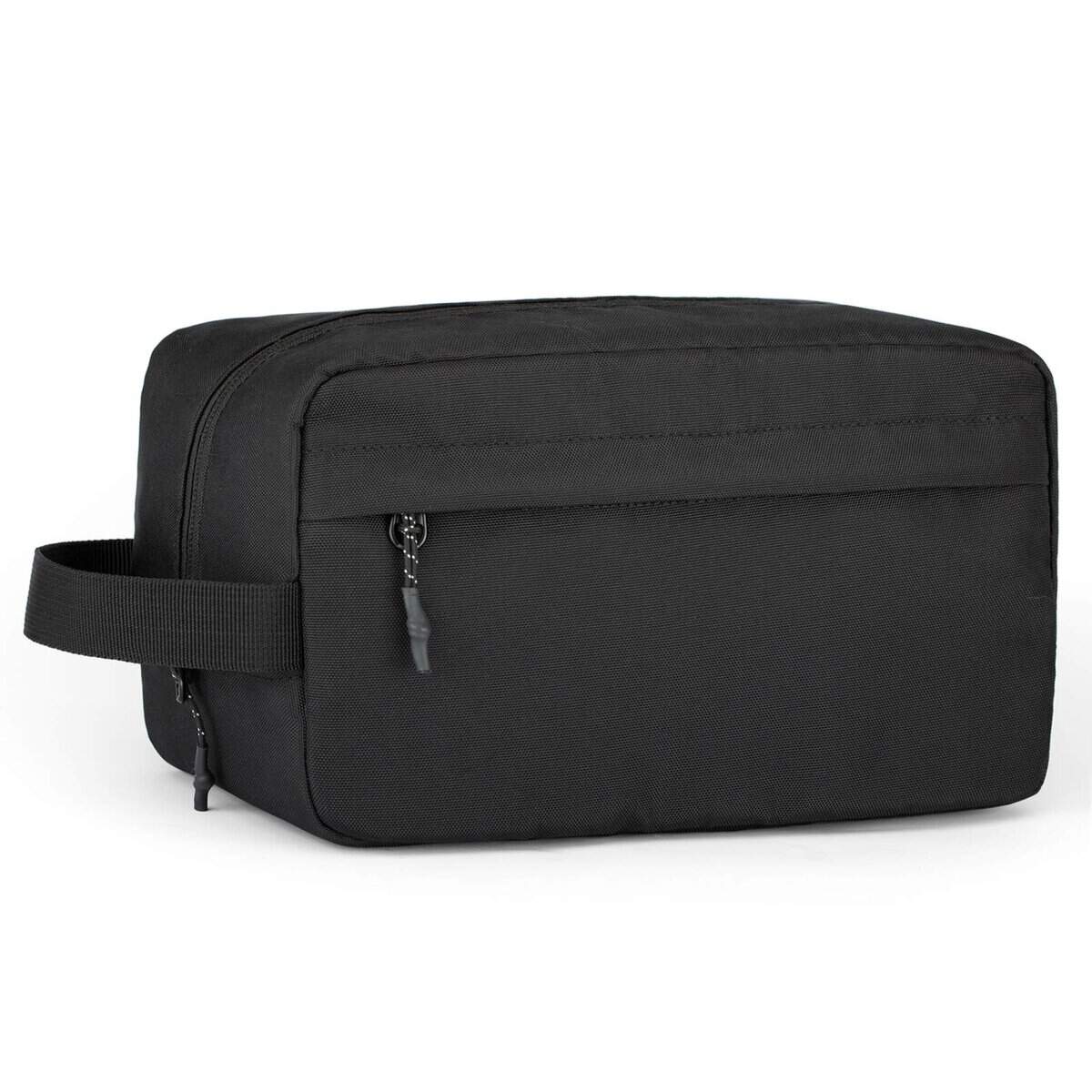 Vorspack Toiletry Bag Hanging Dopp Kit for Men Water Resistant Shaving Bag with Large Capacity for Travel - Black