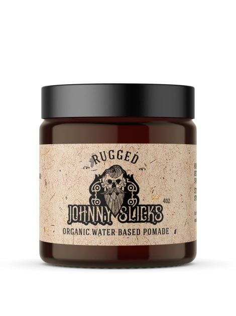 Johnny Slicks Tough Hold Organic Styling Pomade for Men – Promotes Healthy Hair & Hydrates Skin.