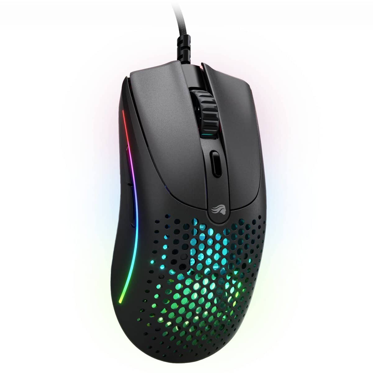 Glorious Model O 2 RGB Gaming Mouse - 59g Ultralightweight Wired Gaming Mouse - 26,000 DPI, BAMF 2.0 Optical Sensor, 6 Programmable Buttons, Backlit Ergonomic Mouse for PC & Laptop - Black