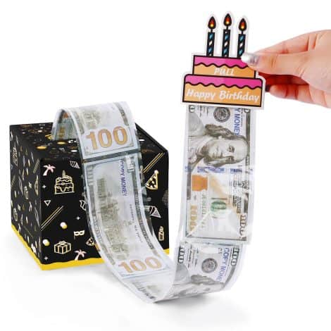 Surprise Money Box – Fun Birthday Gift for Women, Men, Best Friend, Girlfriend, Wife, Sister!