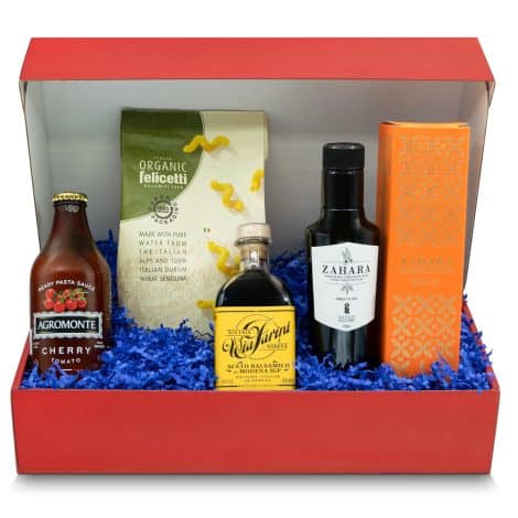 “Deluxe Italian Gift Box, Packed with Artisanal Delicacies and Imported for an Exquisite Experience.”