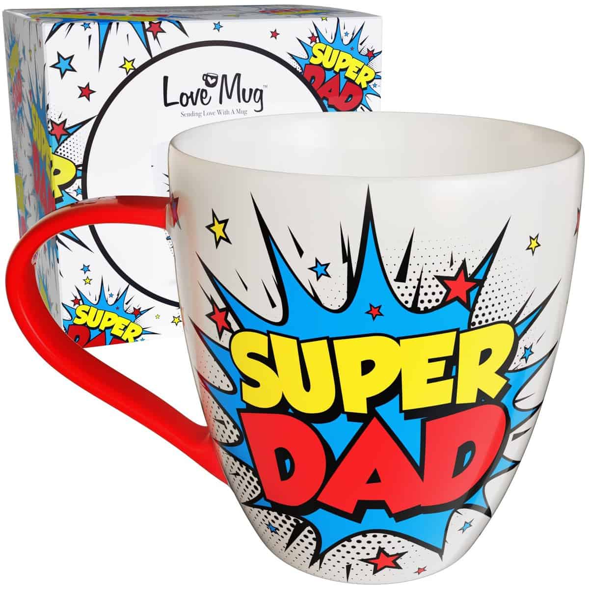 Love Mug: Dad Mug - Dad Coffee Mug Cup, Best Dad Mug, Father's Day Gifts for Daddy, Mugs for Dad, Worlds Best Dad Ever Mug Gifts. Father’s Day Coffee Mug for Dad, Father's Day Mug, Coffee Cup for Dad