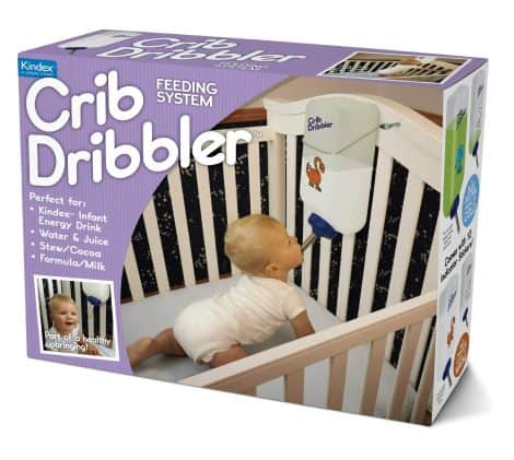 Prank-O’s Original Prank Gift Box: Crib Dribbler. Hilarious funny gag box for wrapping your real gift.