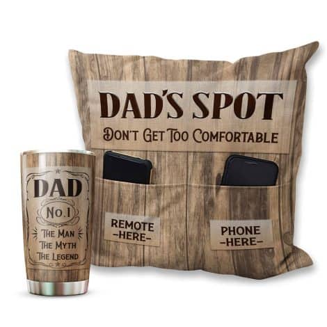 Celebrate Dad with special presents – Perfect Dad Gifts – Great Father’s Day Options – Present for Dad – Daughter’s Thoughtful Dad Gift – Dad’s Favorite Mug – Holiday Tumbler for Dad.