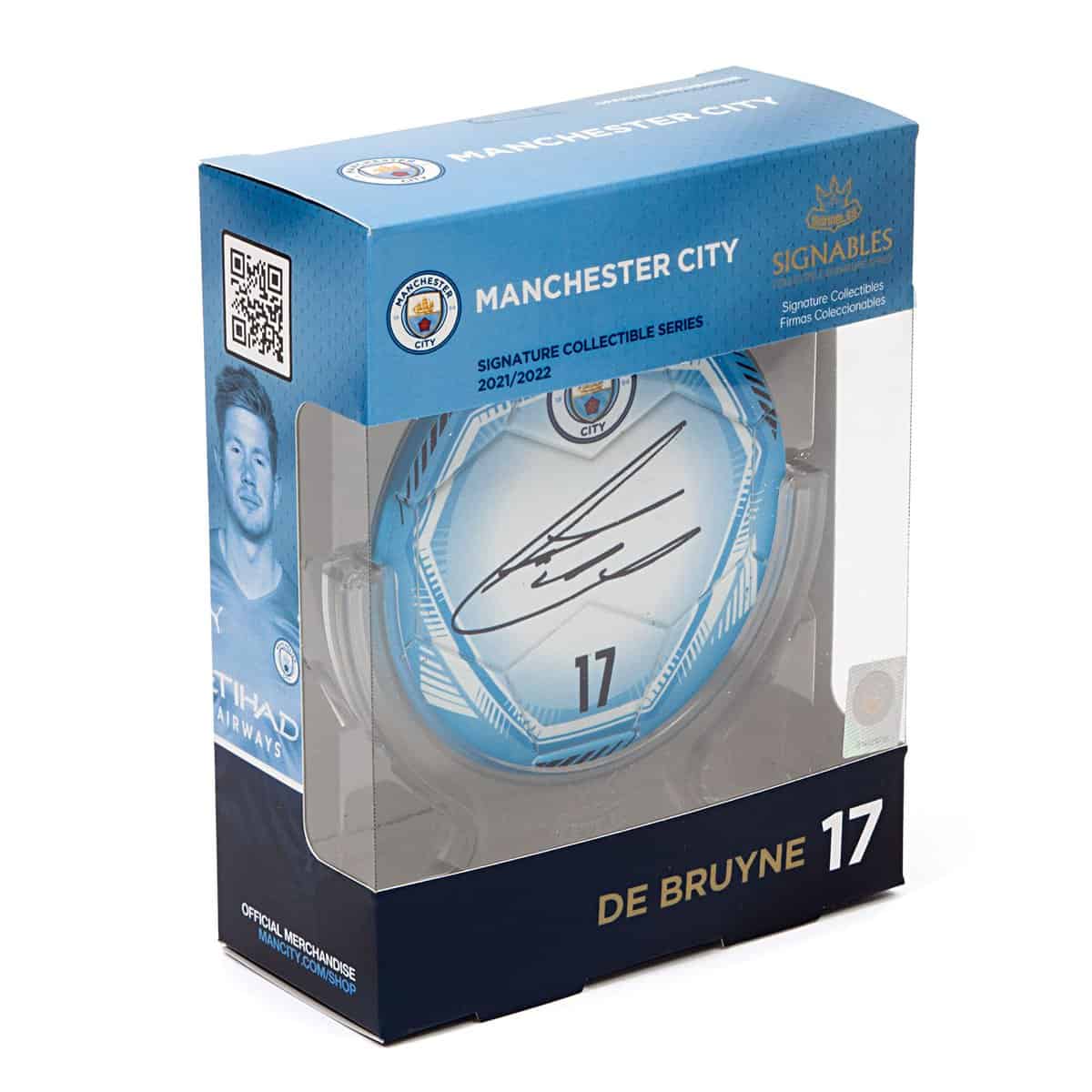 Manchester City: Signables Signature Series (Facsimile Signed) Soccer Signable with Player Info - Official Collectors Item