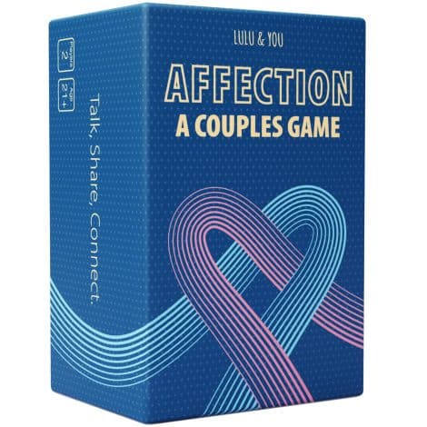 AFFECTION: An intimate game for couples – ideal for a romantic and memorable date night or anniversary gift for both partners.