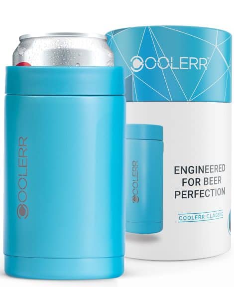 Classic Coolerr: Stay chilled with this insulated can and bottle cooler, perfect for 330ml and 440ml cans and bottles. Ideal beer gift or gadget for him.