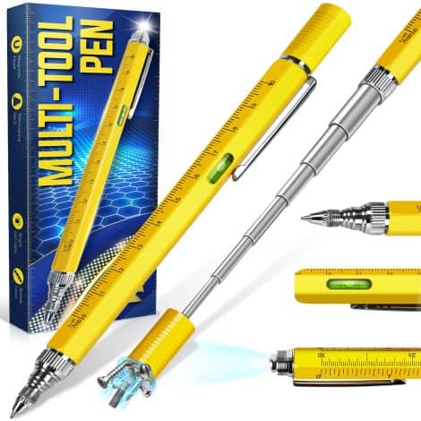 Magnetic Pen – A practical, all-in-one tool for men – Perfect for birthdays, Christmas stockings, or any occasion.