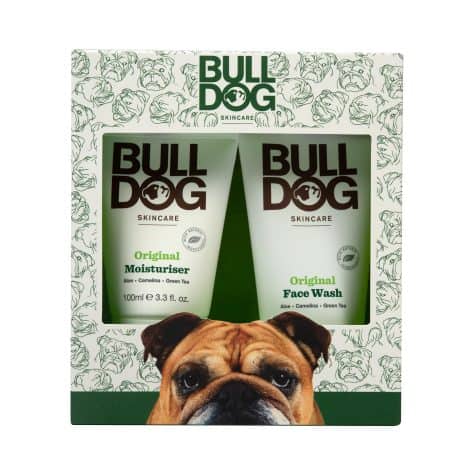 Bulldog Skincare – Men’s Gift Set including Original Moisturizer and Face Wash (100ml, 150ml)