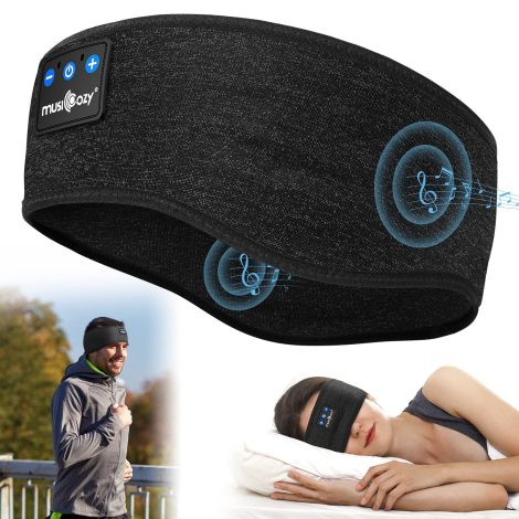 “Get a restful sleep with MUSICOZY Wireless Sleep Headband, perfect Christmas gift for everyone.”