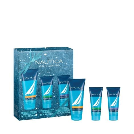 Nautica Men’s Holiday Grooming Kit – 3-Piece Set for American guys.